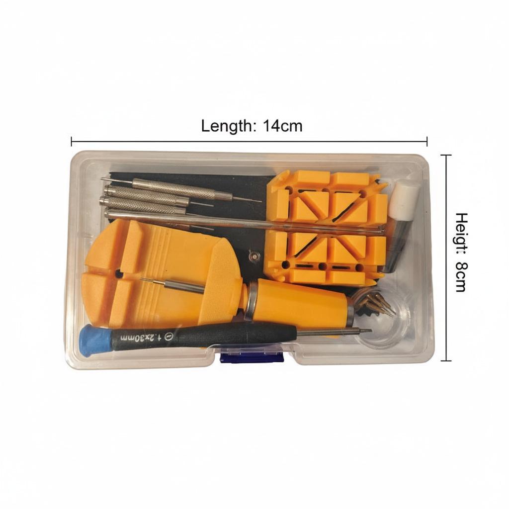 Watch Repair and Adjustment Tool Set for Band Shortening and Replacement