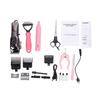 Pet Grooming Clippers Rechargeable Pet Hair Trimmer Clipper with Limit Combs Scissors Nail File