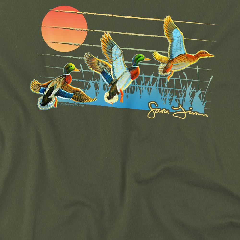 Wild Wings Unisex Adult Ducks T-Shirt