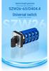 Zhuochao SZW26-63/D404.4 Three-Speed Four-Position Changeover Switch