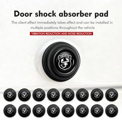 For Abarth Car Door Shock Absorber Pad Anti Collision Silent Buffer Sticker FIAT 500 FR Doblo Ducato Freemont Idea Stilo WO1