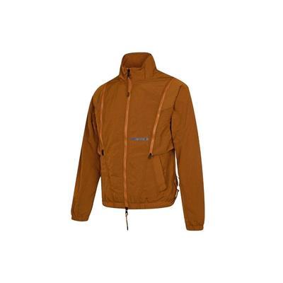 Sportswear Series Detachable Long Sleeve Logo Stand Collar Jacket Men Jacket Orange DH3289-220