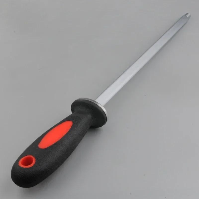 1Pcs Knife Sharpening Rod12inch Diamond/Ceramic Kitchen Knife Sharpeners Steel Professional Grinding System Knives Tool