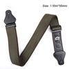 Retro Adjustable Guitar Strap Cotton Non Slip Electric Guitar Strap With 3 Guitar Pick Holders Guitar Accessories Bass Belt
