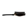 Coach Card Case 11 Classic Monogram Zip Closure PVC And Leather Women Card Case Brown Black CP433-IMAA8