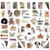 10/30/50PCS Broken Painting PVC Sticker Aesthetic Decoration Scrapbooking Korean Stationery School Supplies