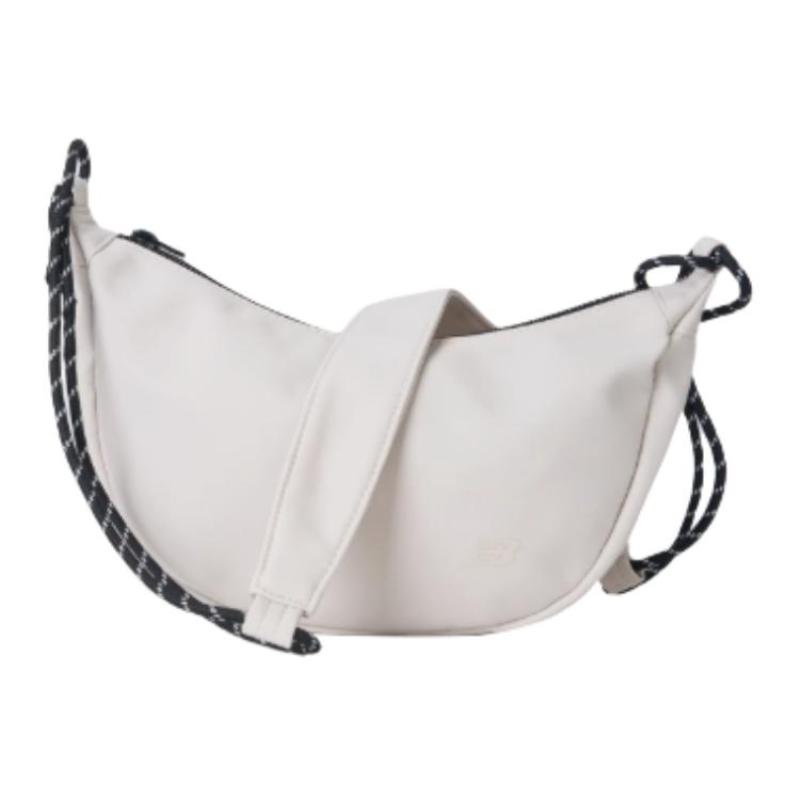 New Balance Fabric Shoulder Bag, Crossbody Bag Regular Unisex Ecru New Balance LAB52402-CIC
