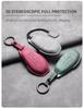 High-End Faux Suede Protective Shell for BYD D9 Car Key
