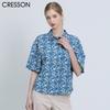Cresson Short Sleeve Floral Print Shirt Nk301