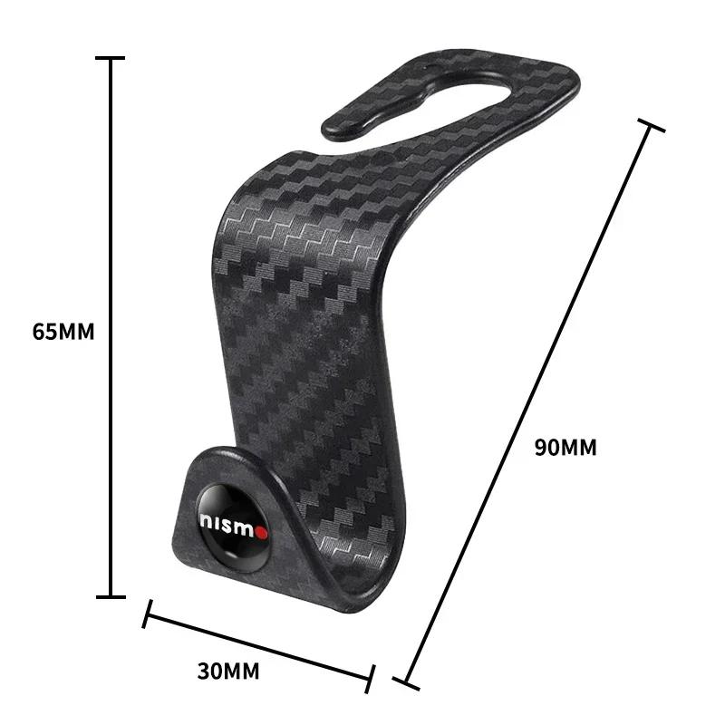 1/2/4pcs Auto Fastener Hangers Car Storage Interior Accessories For Nissan Nismo 350Z 370Z GTR Patrol Juke X-Trail Qashqai