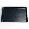 FRP Square Tray Lacquerware Made In Dishwasher Safe J-Kitchens 2-inch (Tray/Tray) Black, Non-Slip, 36cm, (Strong Resin), Japan,