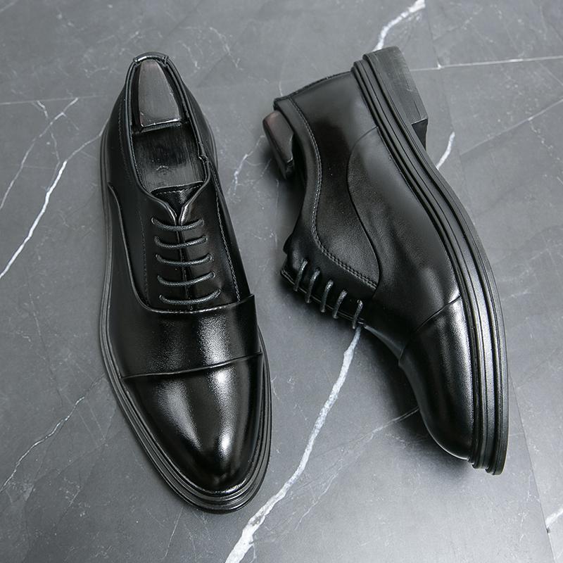 

Men S Dress Shoes Classic Business Formal Social Shoes For Men High Quality Business Leather Shoes Male Loafers Casual Leather 46