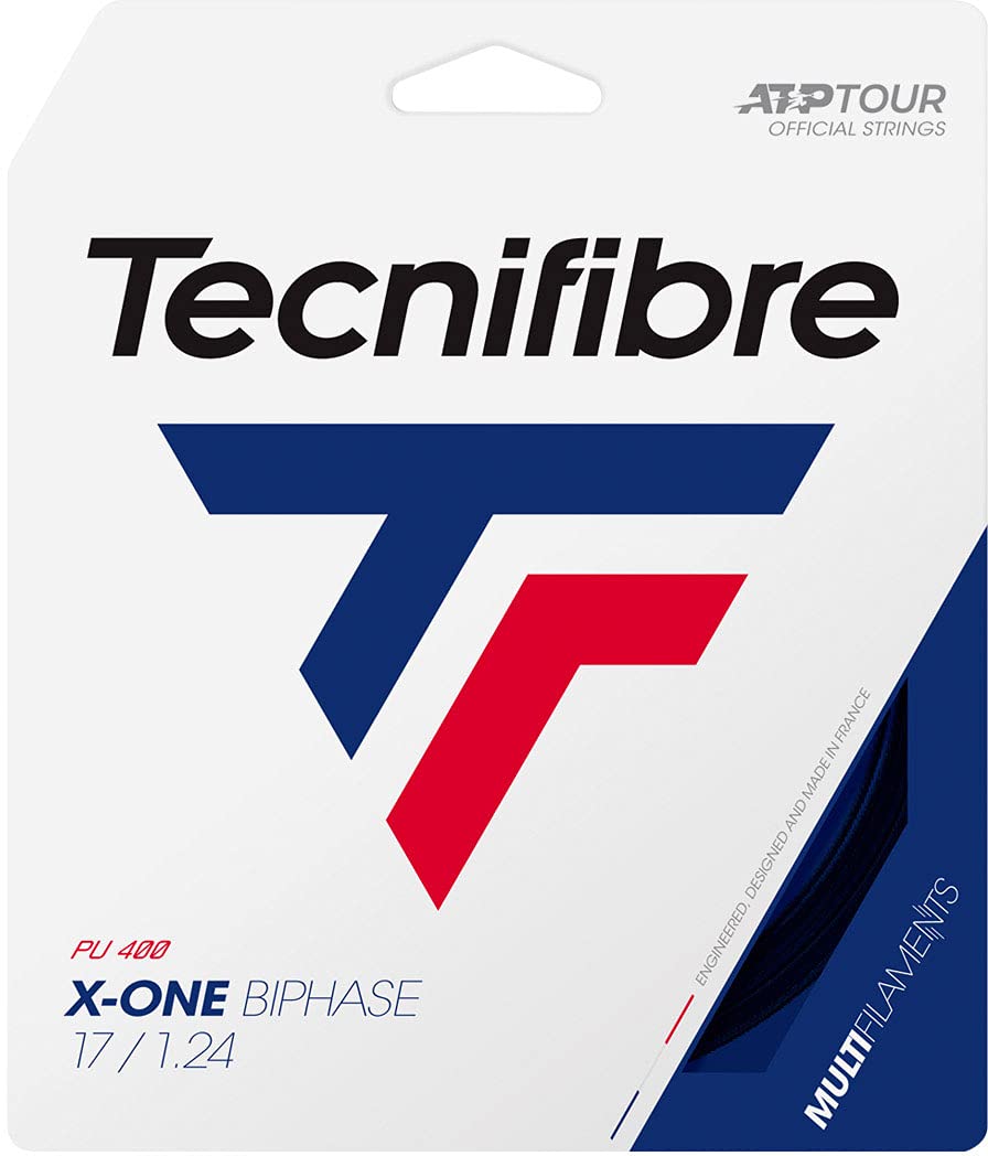 Tecnifibre X-ONE BIPHASE 124 tennis string black