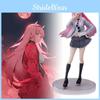 In The Darling Franxx Zero Two Figurine Anime Model Uniform Jk Statue Gift Toy