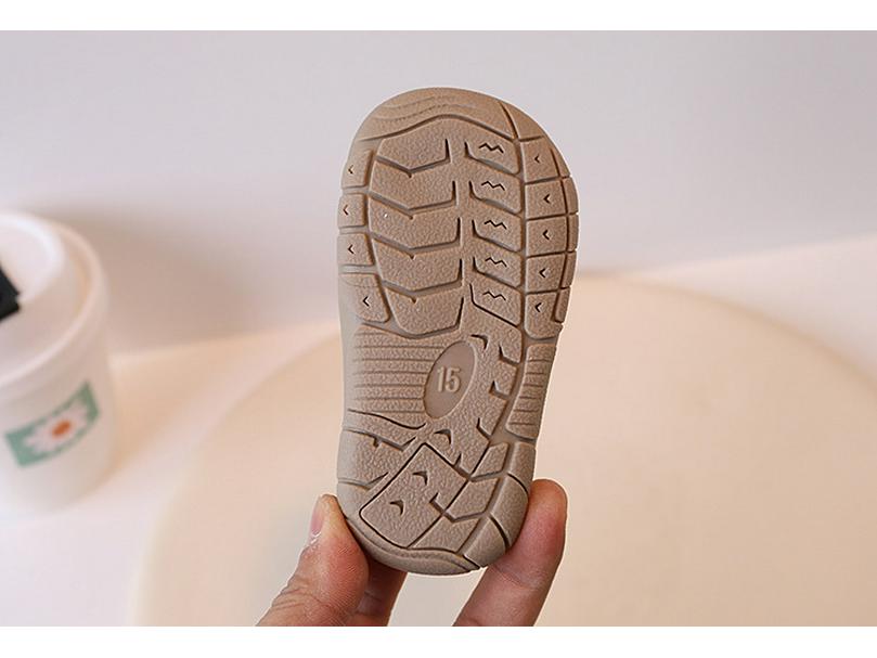 Anti-Collision Soft Bottom Closed-Toe Sandals for Toddlers, Unisex Baby Shoes, Suitable for Ages 1-3