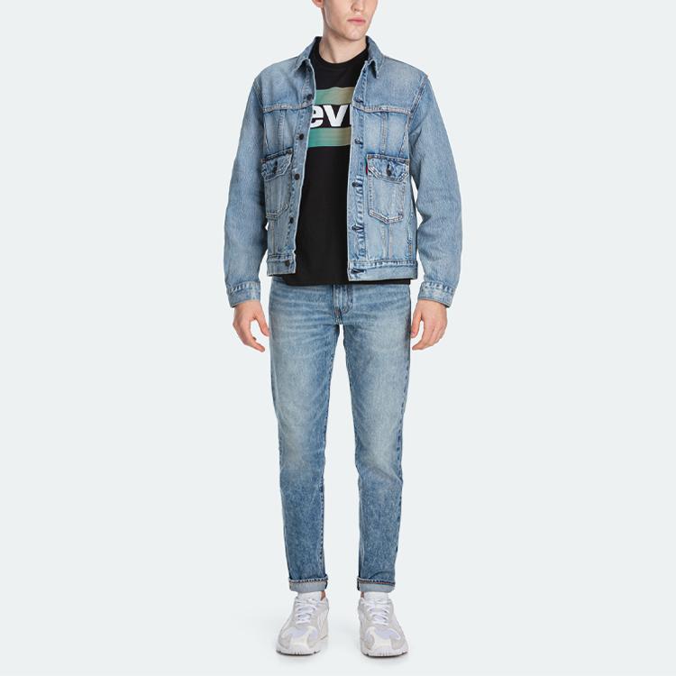 Levis Denim Jacket Men jackets Light-Denim-Blue 85240-0000