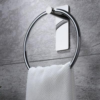 Self Adhesive Towel Ring for Bathroom Stainless Steel  Napkin Holder/Bathroom Accessories