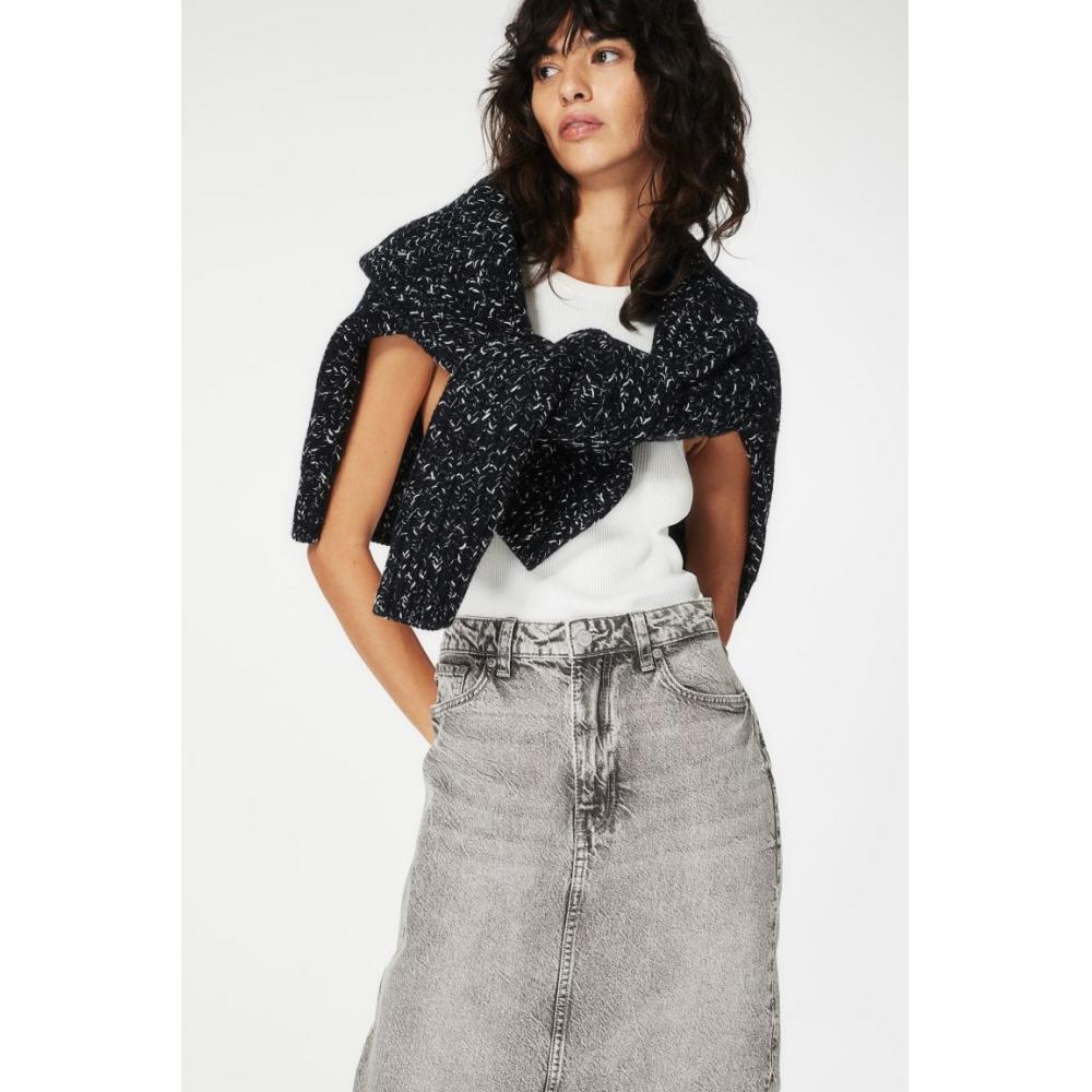 

Джинсовая юбка HM серая