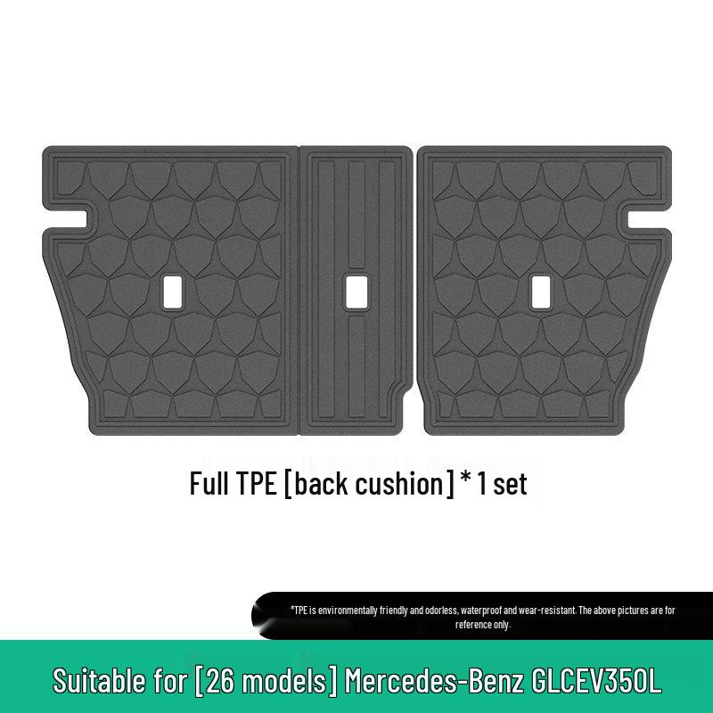 Eco-Friendly TPE Floor and Trunk Mats for 23-25 Mercedes-Benz GLC