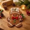 Christmas Table Decoration Felt Cutlery Holder DIY Kit Holiday Flatware Pouch Craft Festival Dinner Accessory Set Handmade Utensil Sleeve for Table,