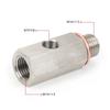 Neuer Seitenloch-Öldruckschalter-Stecker 1/8 NPT Buchse auf 1/4NPT 1/8NPT 1/8BSPT M10 M12 M14*1.5 Zuleitungsleitung Messgerät T-Stück Adapter