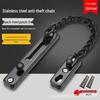 Anti-Theft Door Chain Lock: Secure Interior Deadbolt for Doors and Windows, No-Drill Installation, Ideal for Homes and Hotels