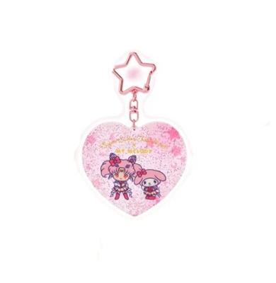 Pretty Guardian Sailor Moon Eternal Movie Characters Acrylic Keychain My Melody X Sailor Chibi Moon [Sanrio]