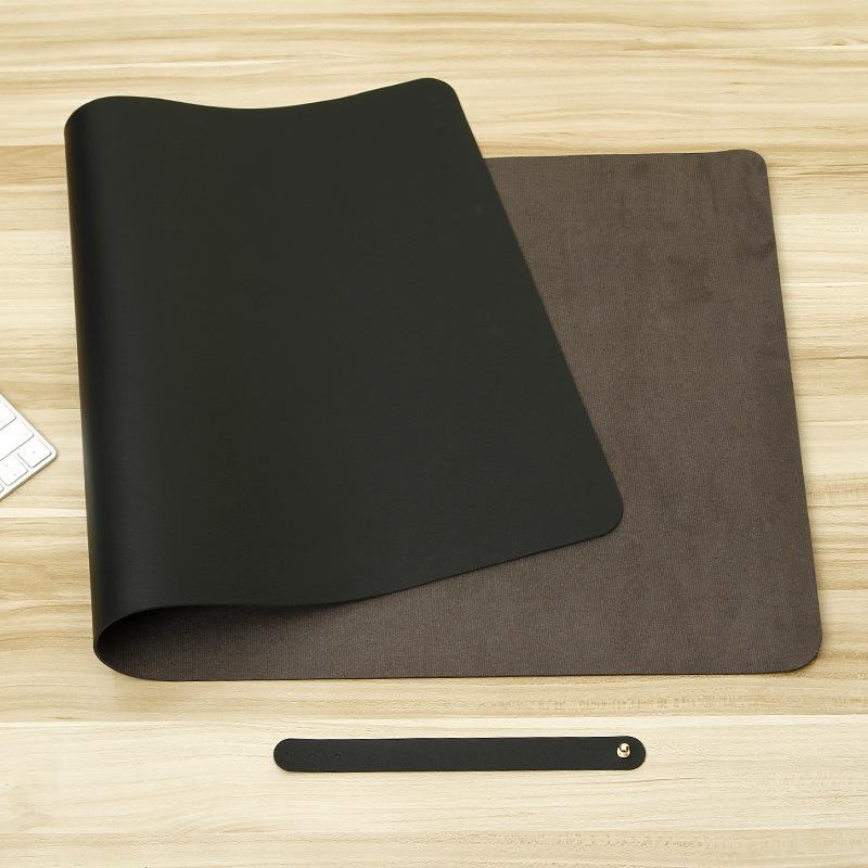 In-stock Large Leather Mouse Pad, Office Desk Pad, Waterproof and Oil-proof, Business Minimalist Desktop and Computer Desk