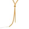 Adjustable Pull Type Titanium Steel Gold Chain Necklace For Women Fashion Versatile Sweater Chain