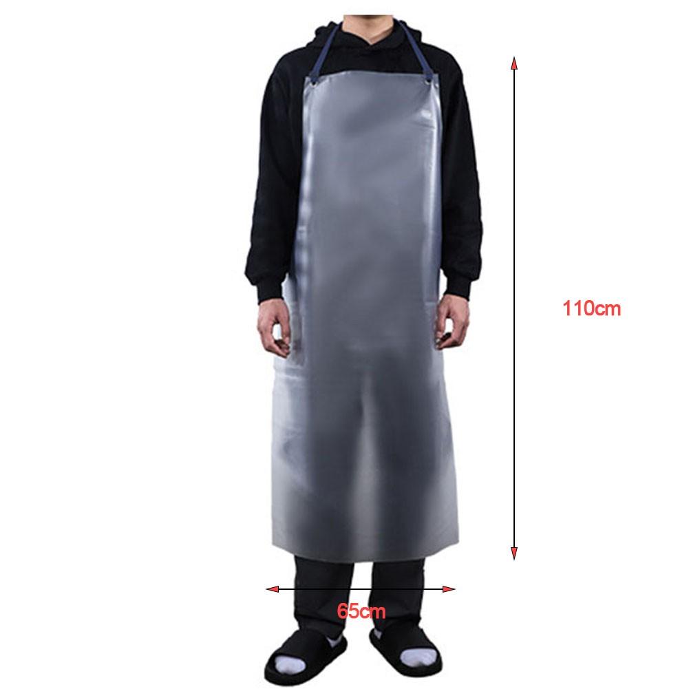 Housework Clean PVC Apron Kitchen Baking Cooking Anti-Oil
