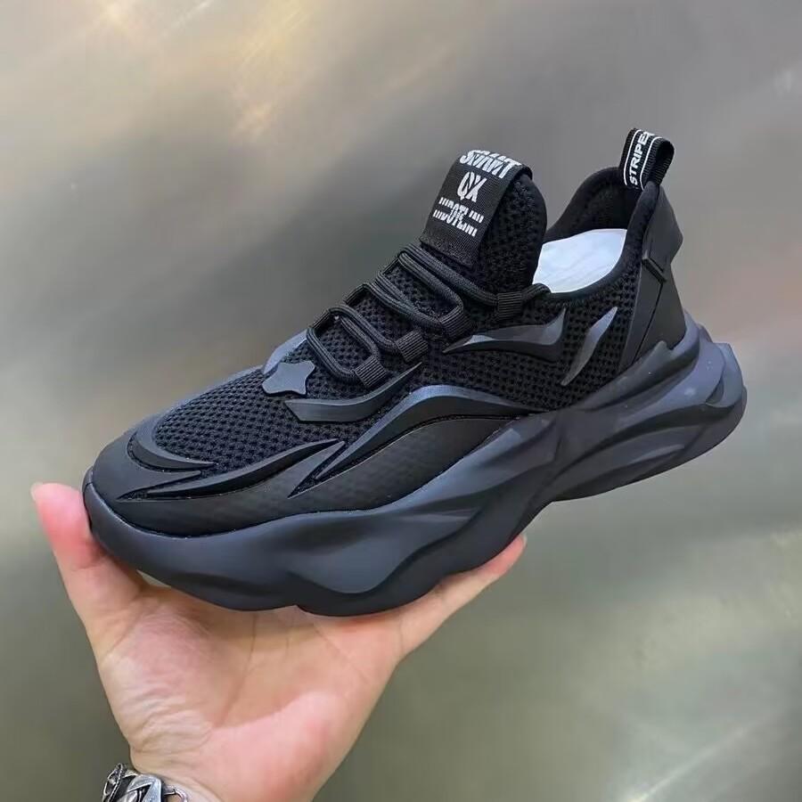 

Модные сетчатые кроссовки на полой платформе для мужчин, дизайнерская мягкая подошва, легкая роскошная обувь для мужчин, весна-осень, модная повседневная обувь Zapatillas Hombre 38