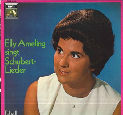 Disque LP ELLY AMELING Elly Ameling Singt Schubert Lieder 1C06302253 DIE STIMME SEIN 1972 Allemagne Classique utilisé