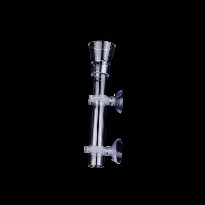 1Pc Fish Tank Acrylic Feeding Tube Transparent Aquarium Feeder Tube Dish Shrimp Snail Shrimp Food Feeding Accessories