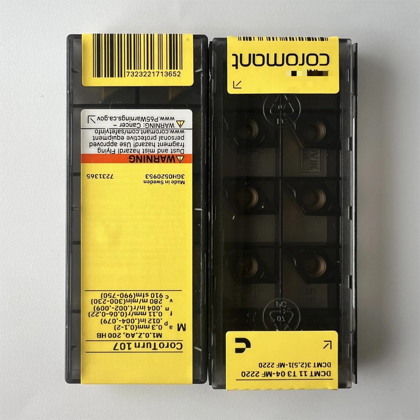 

DCMT11T304-MF2220 / Carbide blade 10 Pcs