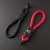 Fashion Leather Braided Rope Keychain Keyring Car Accessory For BMW Series X1 X3 X4 X6 E90 E91 I3 I4 F30 F48 F30 F10 E30 E34 F02 jbdf70
