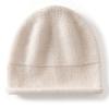 Cashmere men's and women's curling edge thickened lazy style retro fashion versatile autumn and winter new casual knitted hat