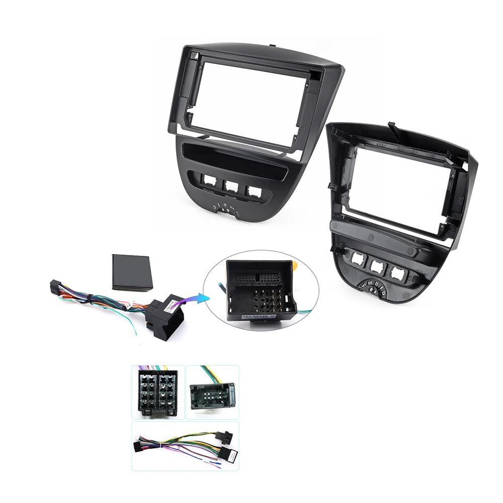 Android Carplay Car Radio For Peugeot 107 Toyota Aygo Citroen C1 2005-2014 Multimedia Player Head Unit Stereo GPS Navigation BT WIFI 4+64GB