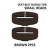 BSLJ6 Silicone Car Seat Belt Anti Scratch Protector Cover Accessories For KIA GT Sorento Stinger Spectra Ceed Picanto