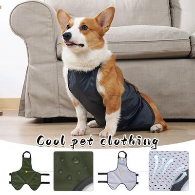 Waterproof Pet Dog Bellyband Clothes Anti-dirty Breathable Dog Protective Belly Cover Windproof Dog Costume