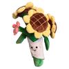 30CM Sunflower Handheld Bouquet Plush Doll Valentine's Day Flower Handmade Doll Girl's Toy Gift Home Decor Decoration Doll Toys