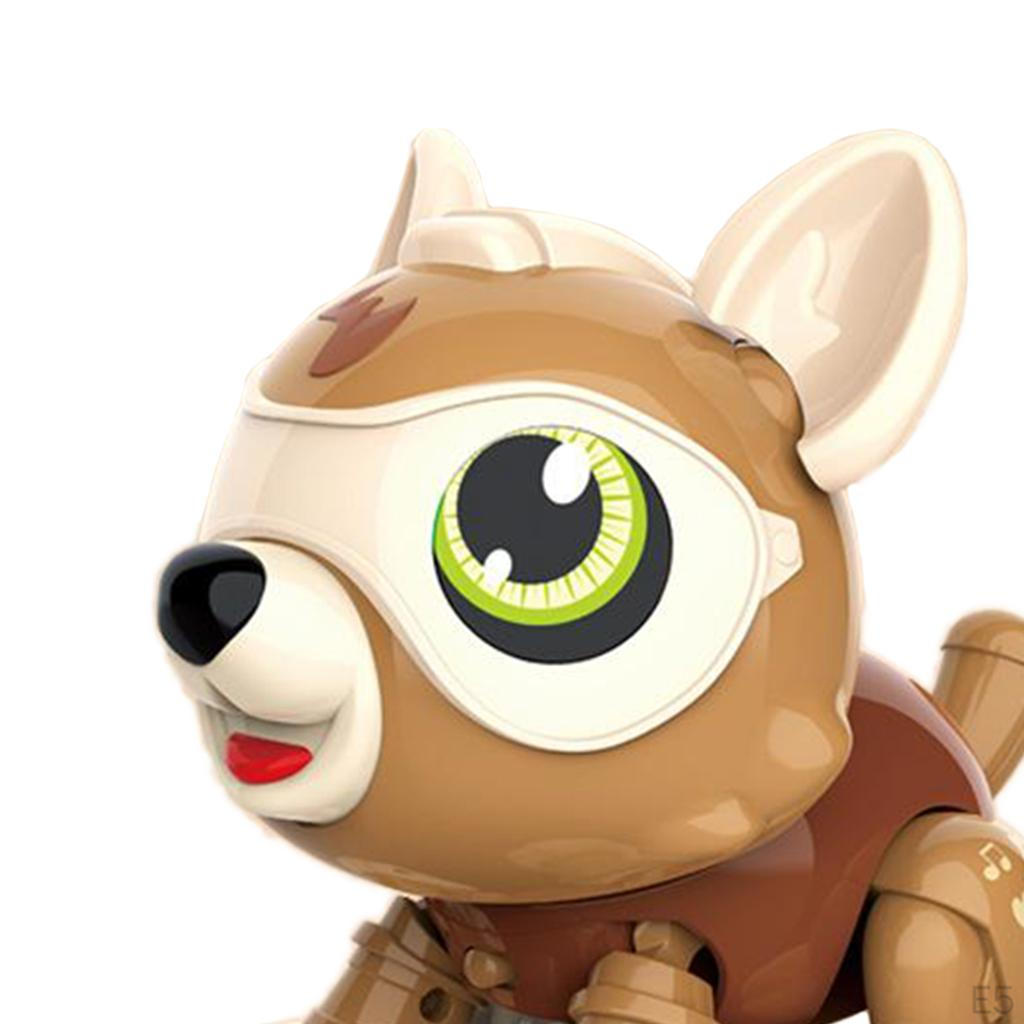 Interactive Intelligent Electronic Puppy Flashing Eyes