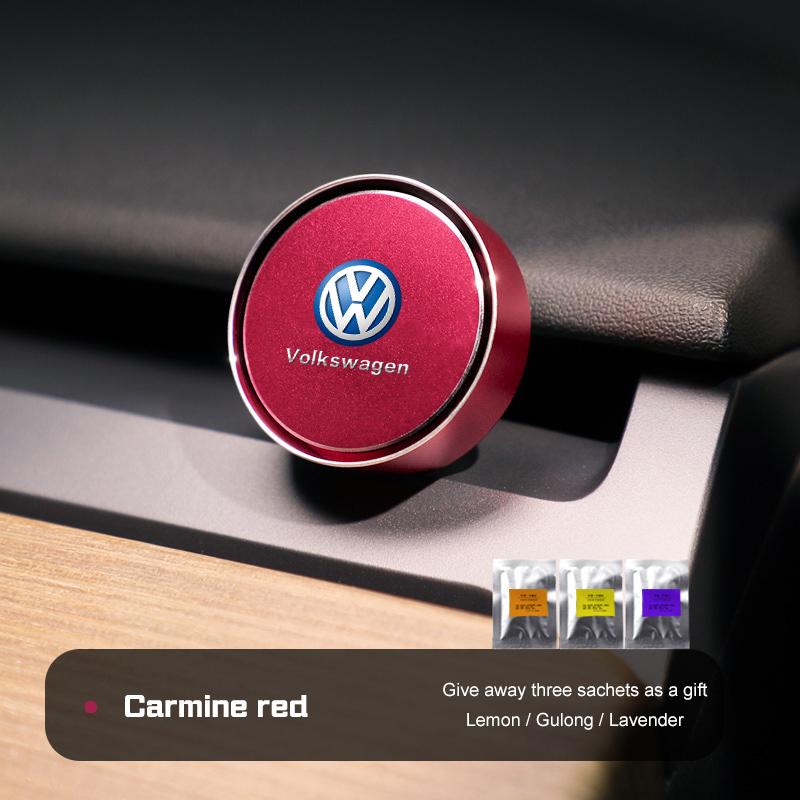 Car air outlet aromatherapy Air Freshener For Volkswagen VW Golf 7 8 R GTI Jetta Rline Passat Taigo MK4,Give up 3 Solid Flavours zk0