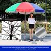 Custom Logo Double Bone Outdoor Sunshade Umbrella with Fast Shipping