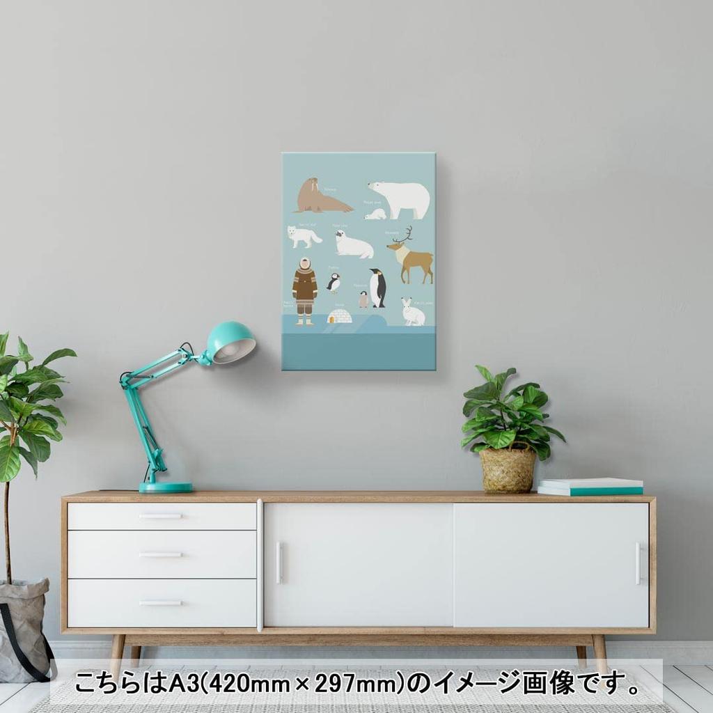 Art 420mm x Wall Wooden Stylish Interior Nature Panel, Painting, Decoration, igsticker, 297mm, A3, Photo, Hanging, Frame, Decor, 016493, Animals,