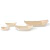 Assiette jetable - Bionatic - DCA017761_afn - Bois de pin - Bio-dégradable - 100 pièces