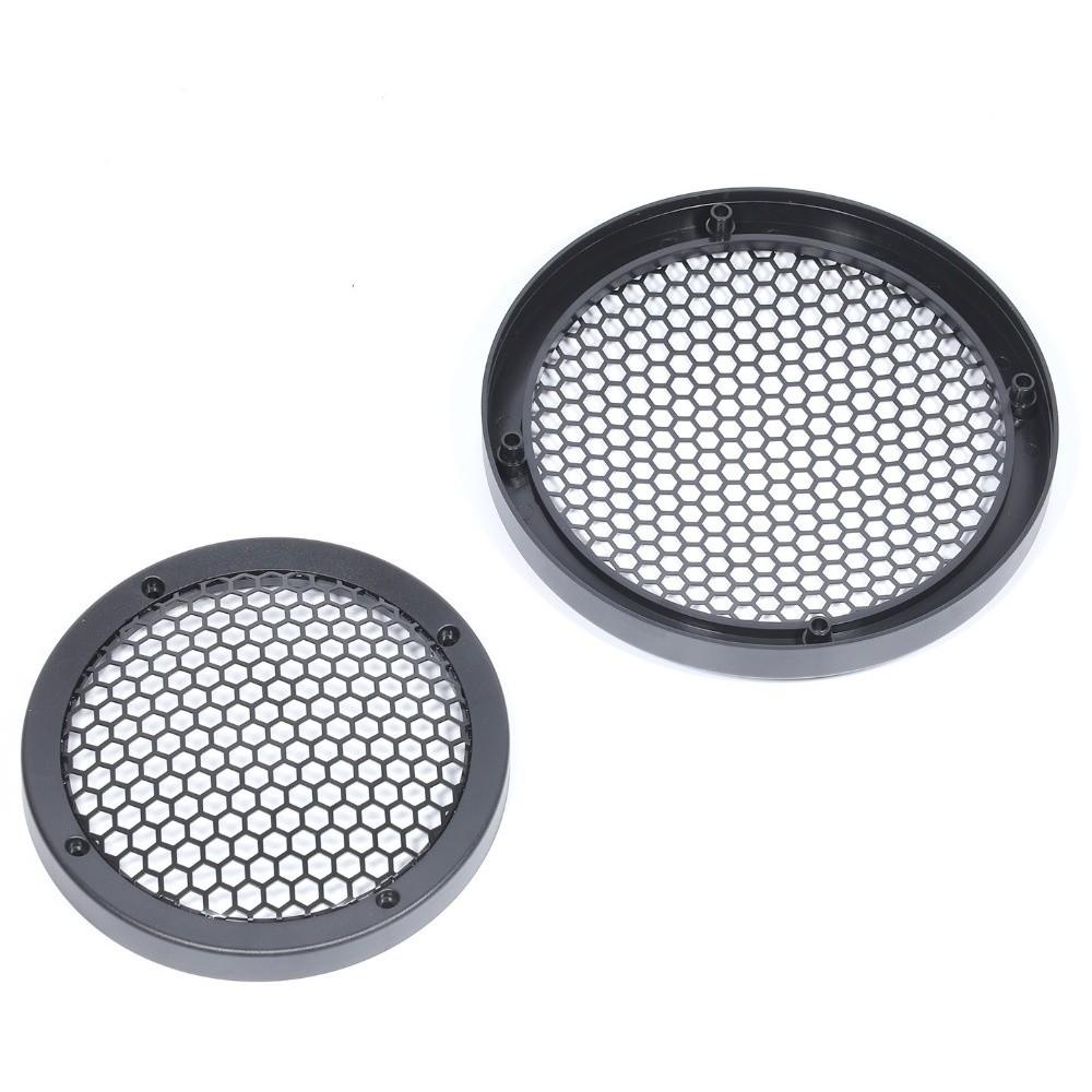 Round Shape Speaker Mesh Cover Hexagonal Mesh Audio Speaker Guard  Car Audio Accessories