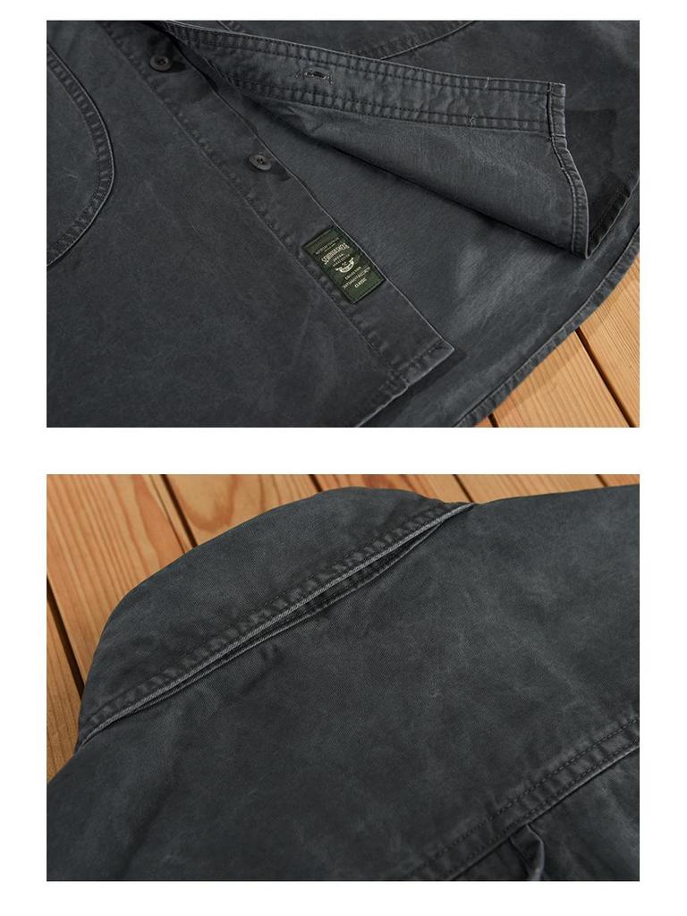 Z760 Herren Freizeit-Arbeitskleidung Hemdjacke