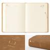 Midori Hibino Planner 2025 A6 Daily Limited Edition with Bookmark Camel 22337006 January (Starts 2025)
