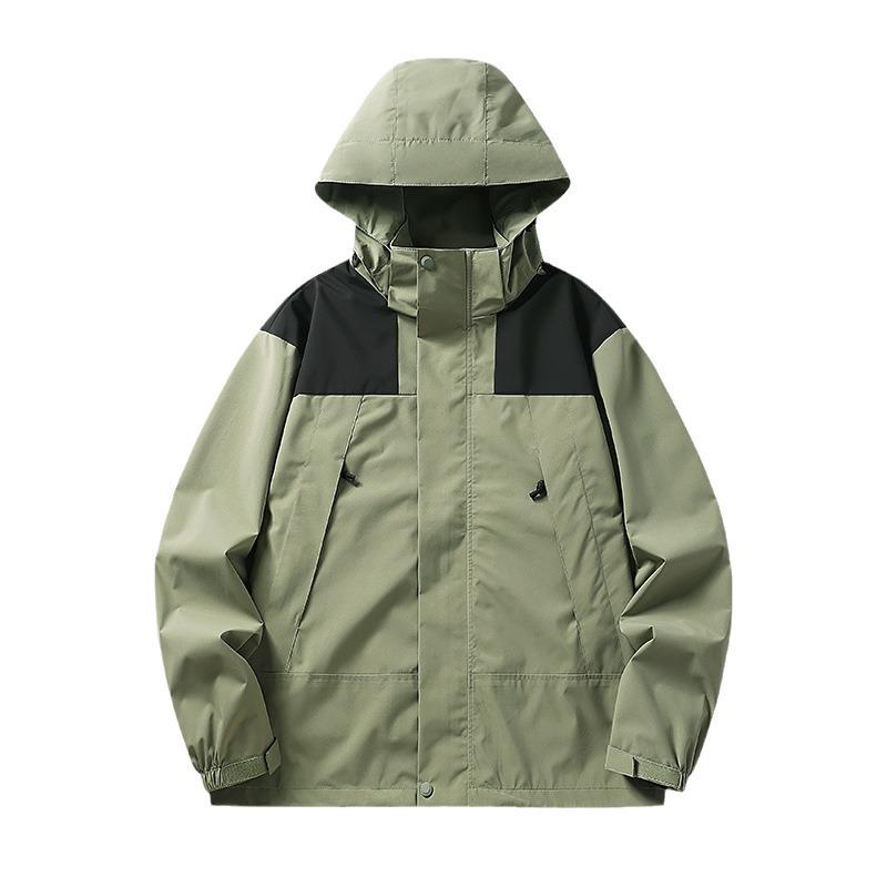 Men’s 2024 Casual Hooded Outdoor Sports Jacket for Youth