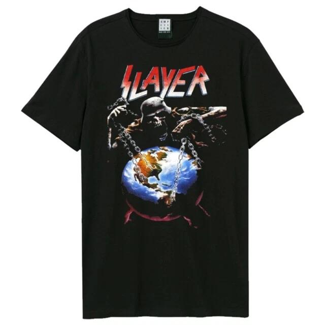 Slayer World Amplified Vintage Black T SHIRT official amplified clothing new*** S
